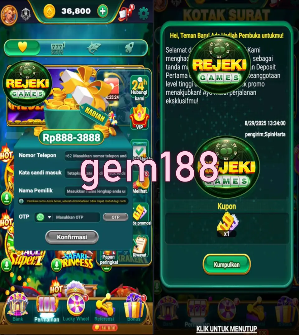 gem188 Masuk